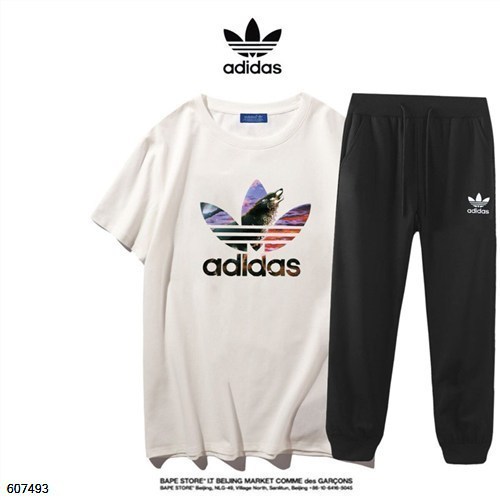 ADIDAS衣服,ADIDAS 2021新款短T套裝特賣-名潮網