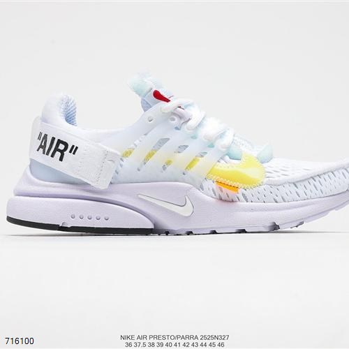 Nike鞋子,Nike Air Presto OFF-WHITE 耐克?解王?構OW 聯?襪名?子跑鞋