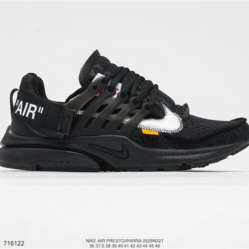 Nike鞋子,Nike Air Presto OFF-WHITE 耐克?解王?構OW 聯?襪名?子跑鞋