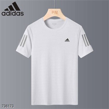 Adidas衣服,2021新款Adidas JD8886阿迪男冰絲速干T恤_白色-名潮網