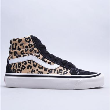 VANS SK8-HI 經典高幫豹紋休閑運動帆布板鞋