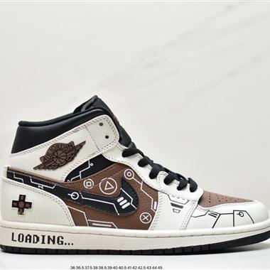 Nike Air Jordan 1 Mid AJ1 中幫籃球鞋 