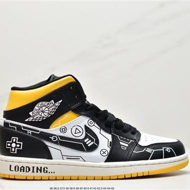 Nike Air Jordan 1 Mid AJ1 中幫籃球鞋 