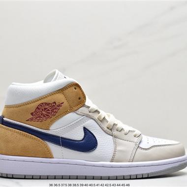 Nike Air Jordan 1 Mid AJ1 中幫籃球鞋 