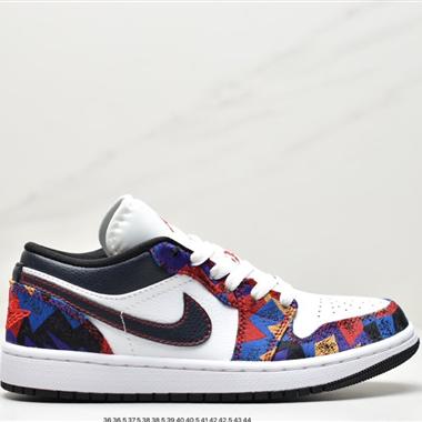 Nike Air Jordan 1 Low"Breathe/Triple White"AJ1喬丹一代低幫經典複古文化休閑運動籃球鞋