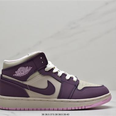 Nike Air Jordan 1 Mid AJ1喬1中幫文化籃球鞋