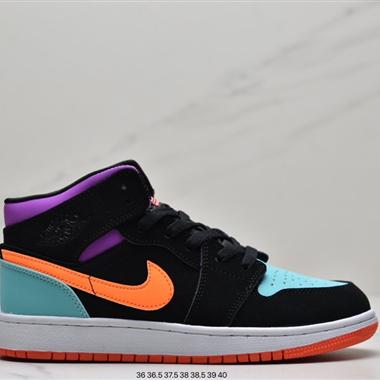 Nike Air Jordan 1 Mid AJ1喬1中幫文化籃球鞋