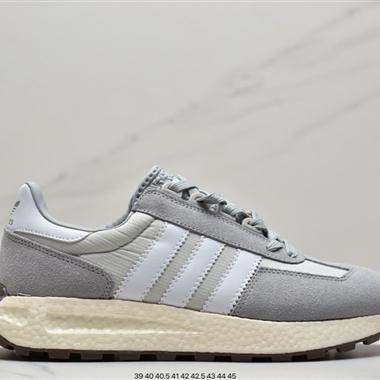 Adidas Racing 1 Boost Prototype 速度輕盈複古系列 百搭透氣運動慢跑鞋