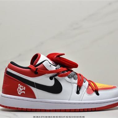 Nike Air Jordan 1 Low"Chicago"AJ1喬丹一代低幫經典複古文化休閑運動籃球鞋