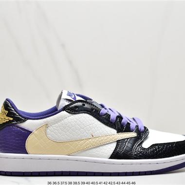 Travis Scott x Fragment x Air Jordan 1 Low“Military Blue” 低幫 