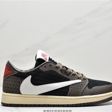 Nike Air Jordan 1 Low Flyknit 扣碎 編織飛線 AJ1喬1低幫文化籃球鞋