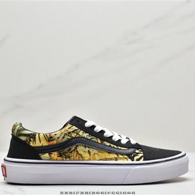 VANS  Old Skool 時尚百搭 耐磨防滑 硫化底帆布鞋