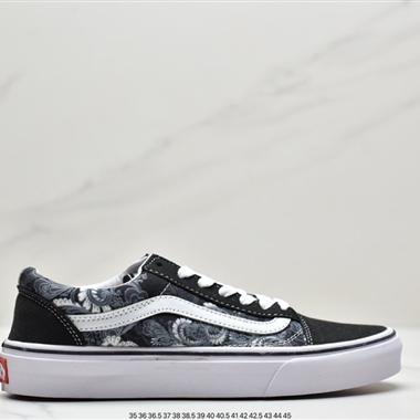 VANS  Old Skool 時尚百搭 耐磨防滑 硫化底帆布鞋