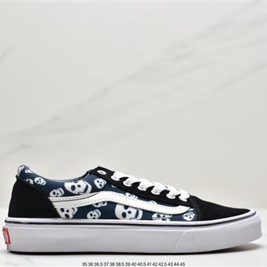 VANS  Old Skool 時尚百搭 耐磨防滑 硫化底帆布鞋