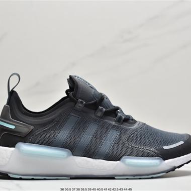 Adidas NMD_V3 Boost 爆米花超彈中底 針織網面休閑運動跑鞋