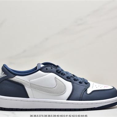 Nike SB x Air Jordan 1 Low"Midnight Navy"AJ1喬丹一代低幫經典複古文化休閑運動籃球鞋