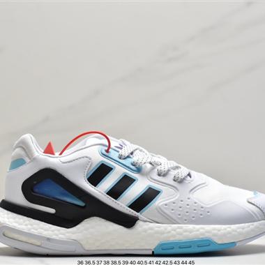 Adidas Originals 2020 Day Jogger Boost"Grey/LaserReflectiv"慢跑者系列高彈複古休閑運動跑鞋