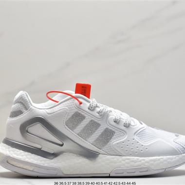 Adidas Originals 2020 Day Jogger Boost"Grey/LaserReflectiv"慢跑者系列高彈複古休閑運動跑鞋