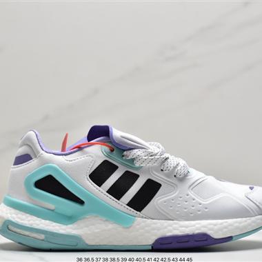 Adidas Originals 2020 Day Jogger Boost"Grey/LaserReflectiv"慢跑者系列高彈複古休閑運動跑鞋