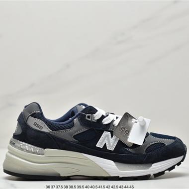 JJJJound x New Balance M992GR 聯名款新百倫複古休閑跑步鞋