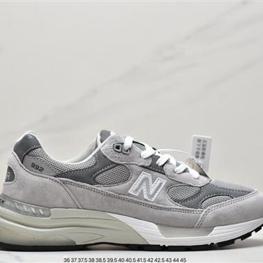 JJJJound x New Balance M992GR 聯名款新百倫複古休閑跑步鞋