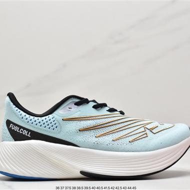 New Balance FuelCell RC Elite V2"Violet "系列?輕?超??化?量??休?幫?低??運?閑?動?跑?慢?鞋