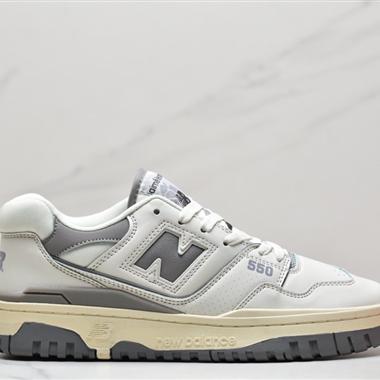 New Balanec BB550系列經典複古低幫休閑運動籃球板鞋