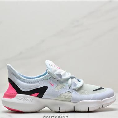 Nike Wmns Free Rn 5.0 2019 赤足超彈力大底 超輕網面透氣運動跑步鞋 