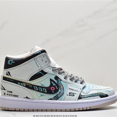 Nike Aj1 喬丹一代中幫經典複古文化休閑運動籃球鞋