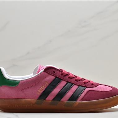 Adidas Originals Gazelle"Esquisite Gucci"羚羊系列低幫復古百搭休閑運動板鞋