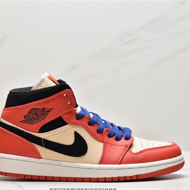 Nike Air Jordan 1 Mid AJ1喬1中幫文化籃球鞋