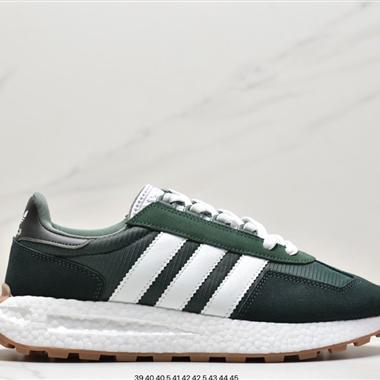 Adidas  Racing 1 Boost Prototype 速度輕盈復古系列百搭透氣休閑運動慢跑鞋