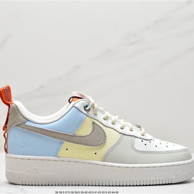 Nike Air Force1 空軍一號 白藍 低幫休閑板鞋