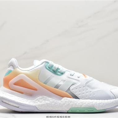 Adidas Originals 2020 Day Jogger Boost"Grey/LaserReflectiv"2020版慢跑者系列高彈復古休閑運動跑鞋