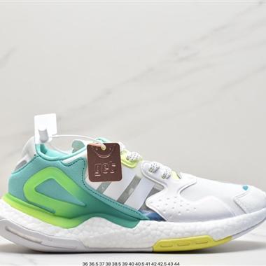 Adidas Originals 2020 Day Jogger Boost"Grey/LaserReflectiv"2020版慢跑者系列高彈復古休閑運動跑鞋