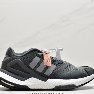 Adidas Originals 2020 Day Jogger Boost"Grey/LaserReflectiv"2020版慢跑者系列高彈復古休閑運動跑鞋