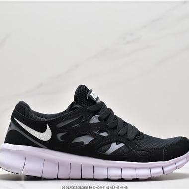 Nike Free RUN+2赤足系列超輕量休閑運動透氣慢跑鞋 