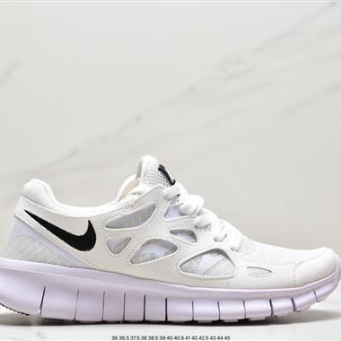 Nike Free RUN+2赤足系列超輕量休閑運動透氣慢跑鞋 