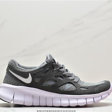 Nike Free RUN+2赤足系列超輕量休閑運動透氣慢跑鞋 