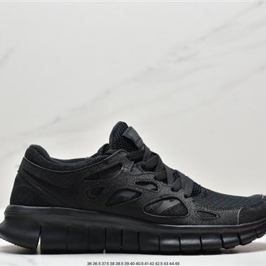 Nike Free RUN+2赤足系列超輕量休閑運動透氣慢跑鞋 