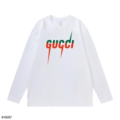 GUCCI衣服,GUCCI 2022秋冬新款長袖T恤-名潮網