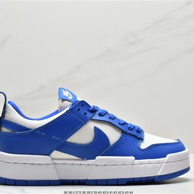 Nike Wmns Dunk Low Disrupt"Olive Green/White"輕量扣籃破壞系列全新解構風低幫休閑運動滑板板鞋