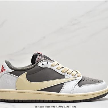 Travis Scott x Nike Air Jordan AJ1 Low QX 倒鉤TS聯名低幫板鞋 