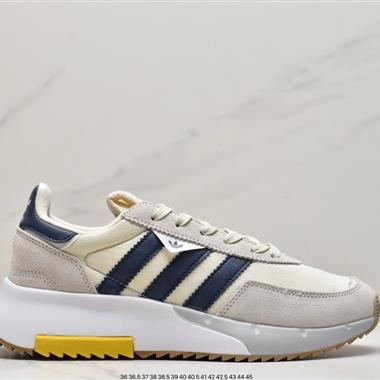 Adidas Originals Retropy  爆米花速度輕盈復古系列百搭透氣休閑運動慢跑鞋