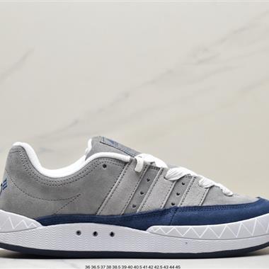 Human Made x Adidas Adimatic Low"Bright Orange"馬蒂奇系列低幫復古鯊魚面包休閑運動休閑滑板板鞋