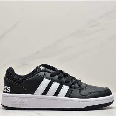 Adidas HOOPS 2.0 MID 百搭休閑運動板鞋