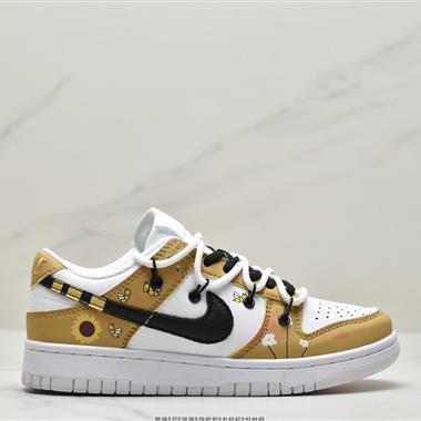 Nike SB Dunk Low"Milk White/Pink/Smile"扣籃系列低幫休閑運動滑板板鞋