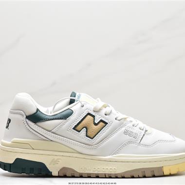 New Balance 55系列 新平衡皮面中性休閑跑鞋