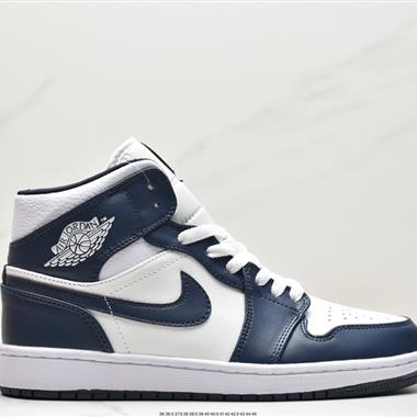 Nike Air Jordan 1 Mid  AJ1 喬1 復古文化百搭休閑運動籃球板鞋