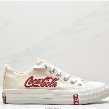 Kith x Coca-Cola x Converse Chuck 70 Low 三方聯名低幫板鞋